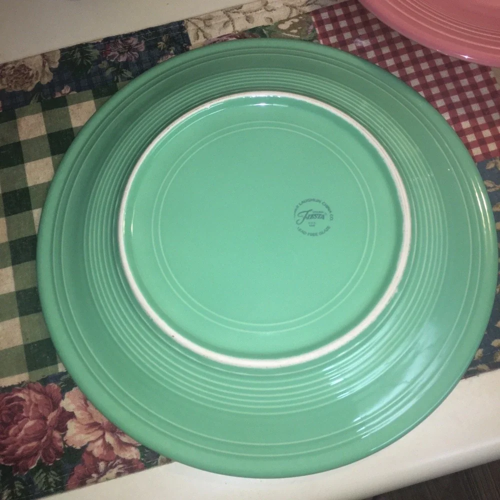 Fiesta Fiestaware Chop Plate Light‎ Green 11.5
